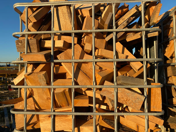 Wet Old Man Pine and Redwood 'Mill Slab' Firewood - 6m3